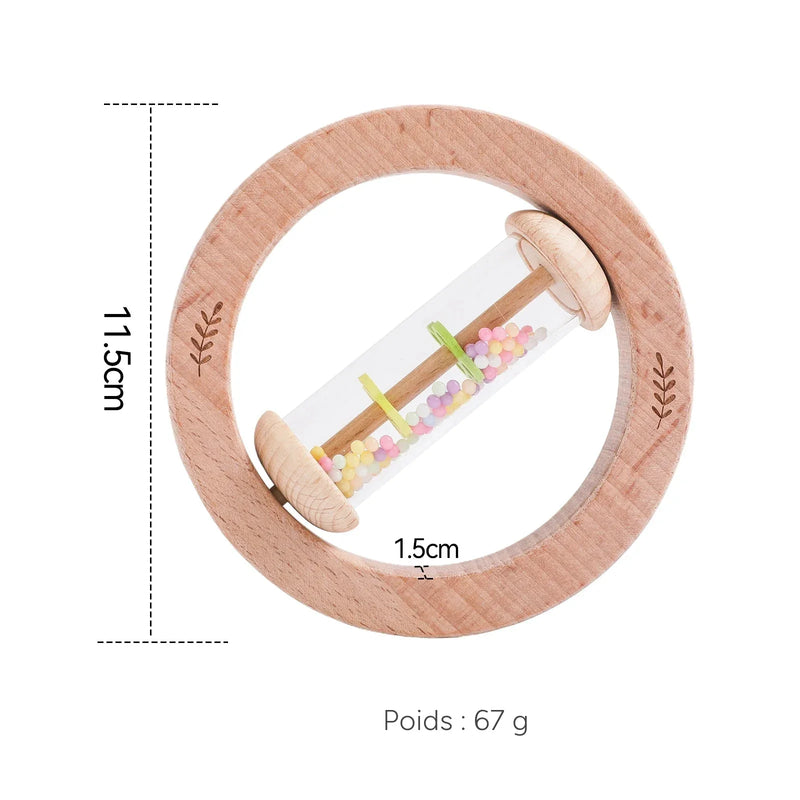 Cotes du fabricant : anneau de 11,5 cm, tube de 1,5 cm de large, 67 g