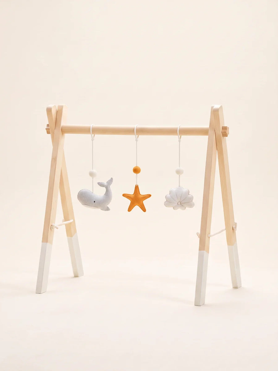 L’arche avec le jeu gris et orange