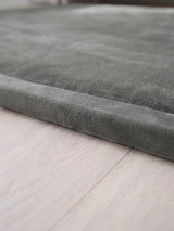 Tapis d'éveil bébé en mousse 3 cm, tapis de motricité 127 × 127 cm
